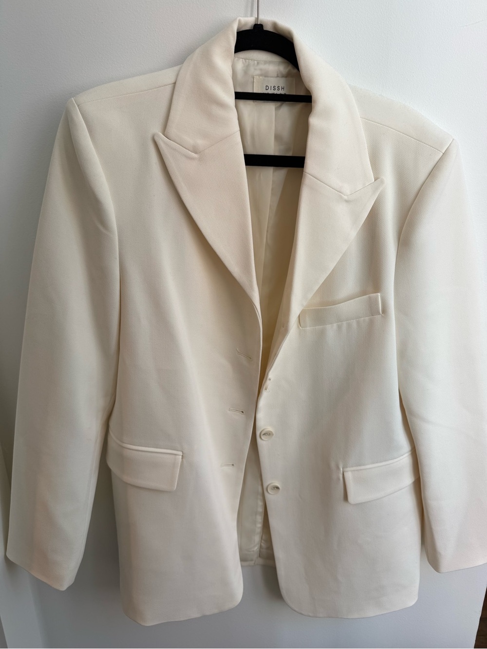 DISSH Off-White Tailored Blazer